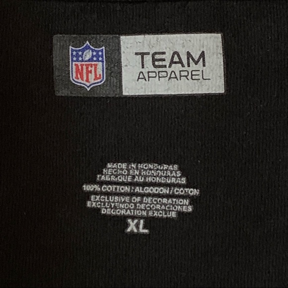 NFL Team Apparel Baltimore Ravens T-Shirt Black Size XL Preowned - Picture 6 of 7
